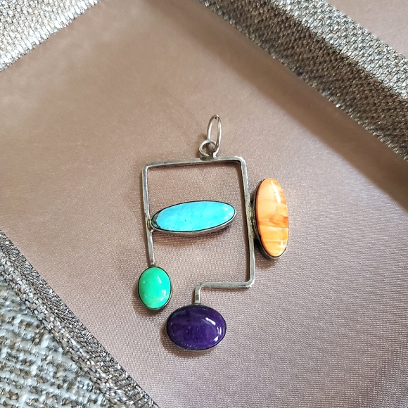 Jewelry - Sterling Artisan Gemstone Pendant
